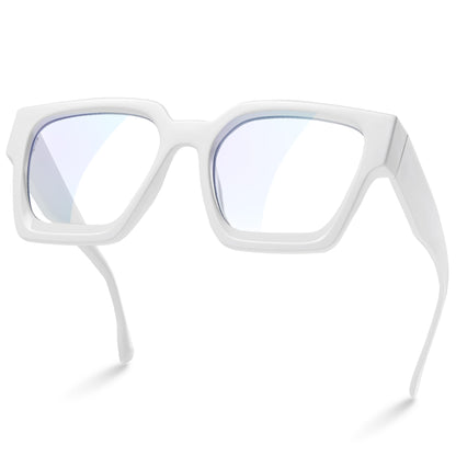 livho Blue Light Blocking Glasses for Women Blue Light Glasses Oversized Rectangle Chic Preppy Fashion Glasses