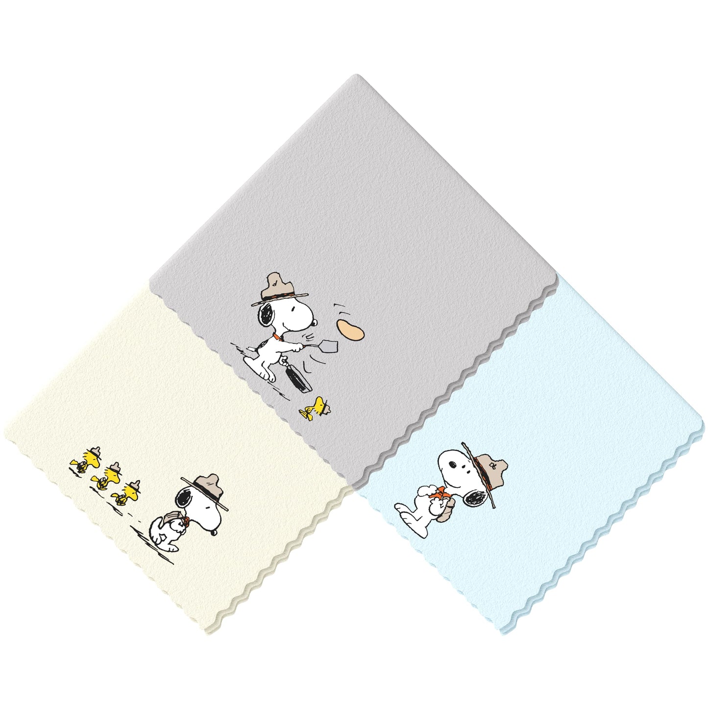 Microfiber Cloth & Glasses Wipes (3 Pack) Lens & Glasses Cleaning Cloth - Eye Glass Clean Cloths - Eyeglass Cleaning Cloth - Glass Cleaning Cloth - Camera Lenses & Gadget Delicate Screens - Snoopy